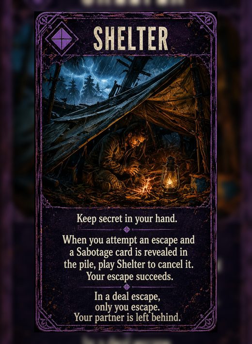 Shelter card